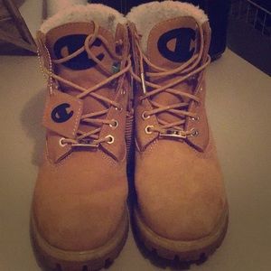 Timberland Premium 6 In Warm Lined B Wheat Nubuck